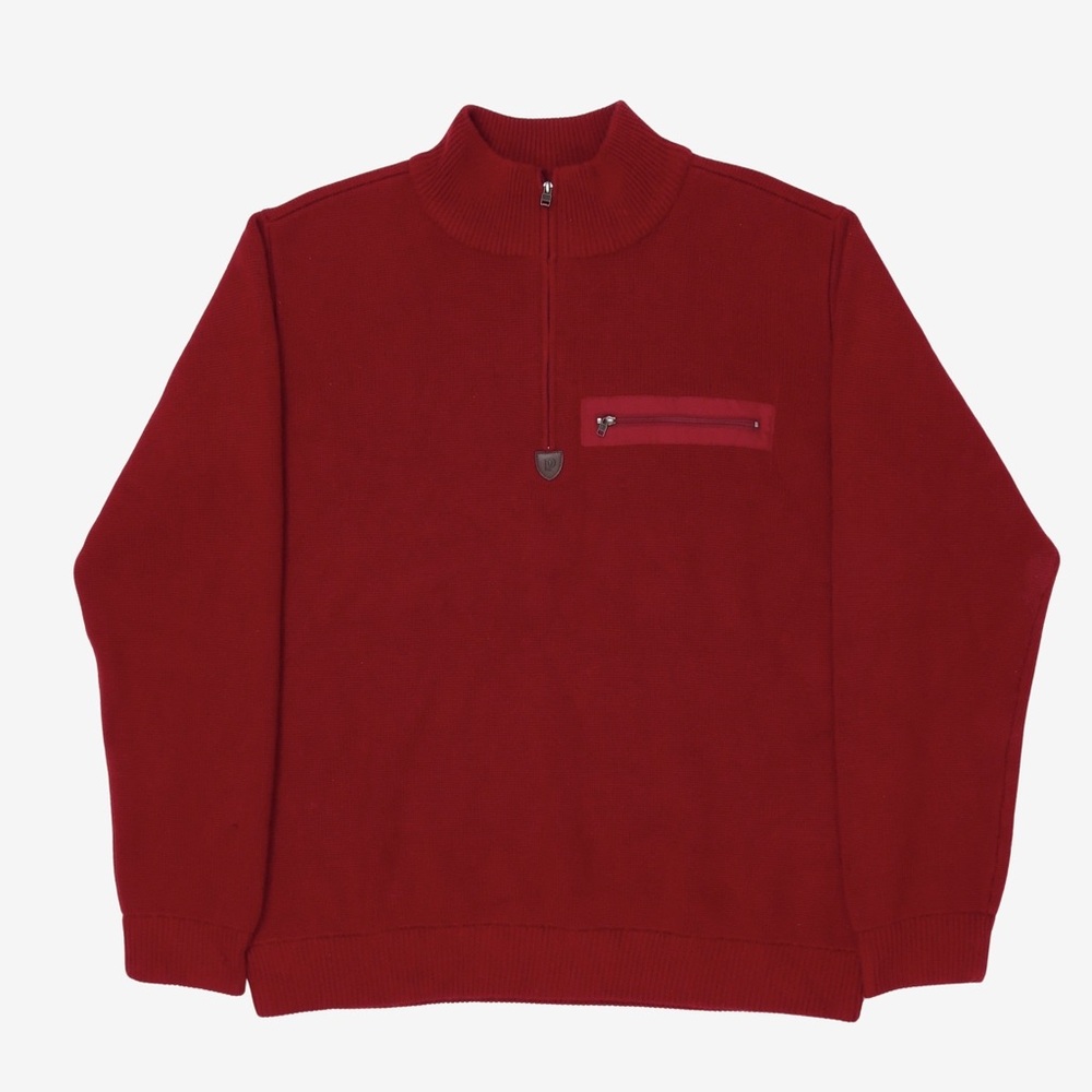Patagonia Men’s Quarter-zip; 100% wool; size XS; GUC!